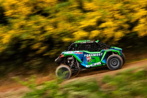Os vencedores Afonso Oliveira / Daniel Jordão em Polaris RZR Pro R